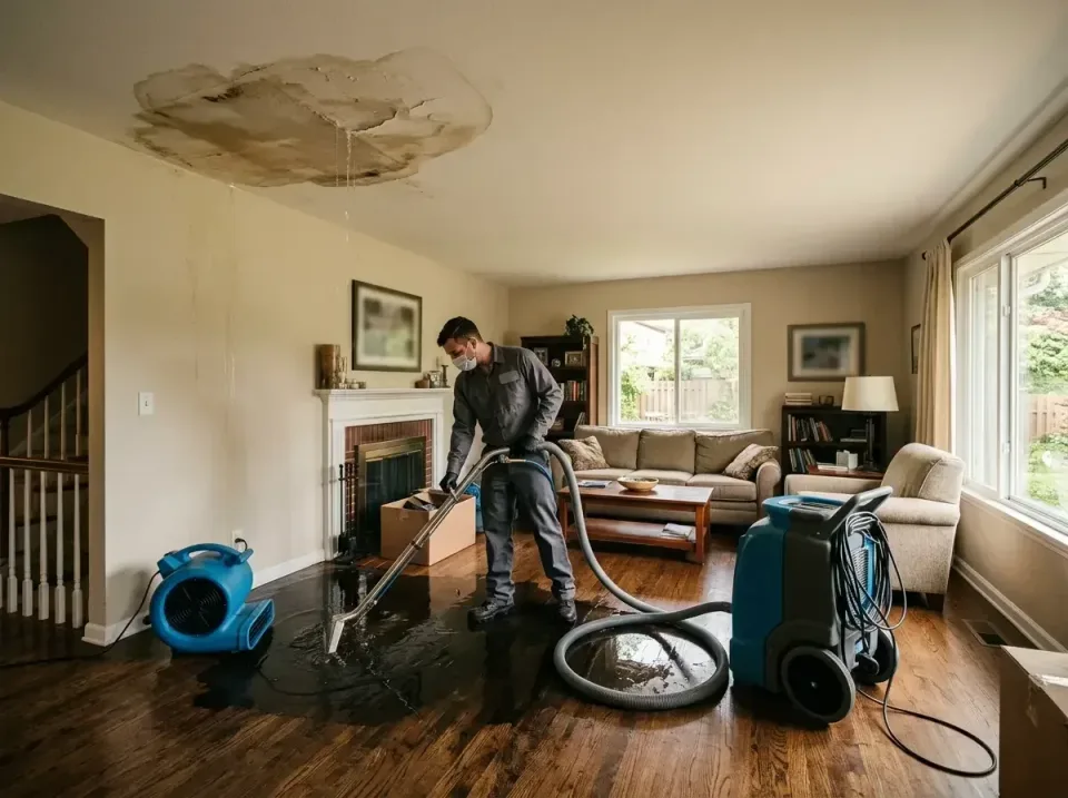 attic-pipe-burst-ceiling-drip-008 — frequently asked questions, Water Damage Restoration & Carpet Care in Hockinson, WA